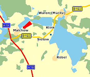 Ihr Weg zur Malchower Schiffahrtsgesellschaft - Routenplaner, Anfahrtskizze Ihr Weg zur Malchower Schiffahrtsgesellschaft - Routenplaner, Anfahrtskizze